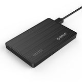 External SSD Enclosure Card Reader – USB Portable Notebook Storage Adapter, No Memory