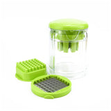 Multifunctional Kitchen Fruit and Vegetable Slicer with Stainless Steel Blades