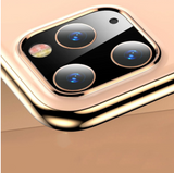 Apple 11 Lens Tempered Glass, Titanium Alloy Protective Ring