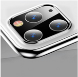 Apple 11 Lens Tempered Glass, Titanium Alloy Protective Ring