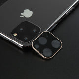 Apple 11 Lens Tempered Glass, Titanium Alloy Protective Ring