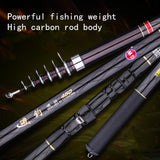 Two-purpose Short Section Rocky Fishing Rod for Sea Angling