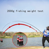 Two-purpose Short Section Rocky Fishing Rod for Sea Angling