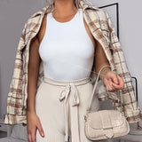 Summer Round Neck, Sleeveless Inner Bodysuit