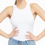 Summer Round Neck, Sleeveless Inner Bodysuit