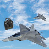 Electric RC Fighter Raptor Model, Airplane Fixed Wing Foam Throwing Aircraft