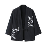 Kimono Robes, Traditional Men's Jacket, Hip Hop Korean Streetwear