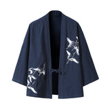 Kimono Robes, Traditional Men's Jacket, Hip Hop Korean Streetwear