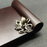 Handmade Pure Copper, Brass Octopus Ornaments