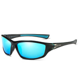 DUBERY Square Sports Style Polarized Men's Sunglasses, Male Ultralight Frame Goggles
