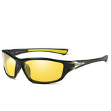 DUBERY Square Sports Style Polarized Men's Sunglasses, Male Ultralight Frame Goggles