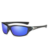 DUBERY Square Sports Style Polarized Men's Sunglasses, Male Ultralight Frame Goggles