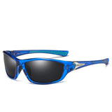 DUBERY Square Sports Style Polarized Men's Sunglasses, Male Ultralight Frame Goggles