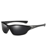 DUBERY Square Sports Style Polarized Men's Sunglasses, Male Ultralight Frame Goggles