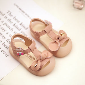 Girls' Shoes, Toddler Shoes, Baby Casual Shoes, Soft-soled Non-slip Toe Shoes