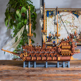 Haunted Ships, Assembled Model Building Blocks Toy