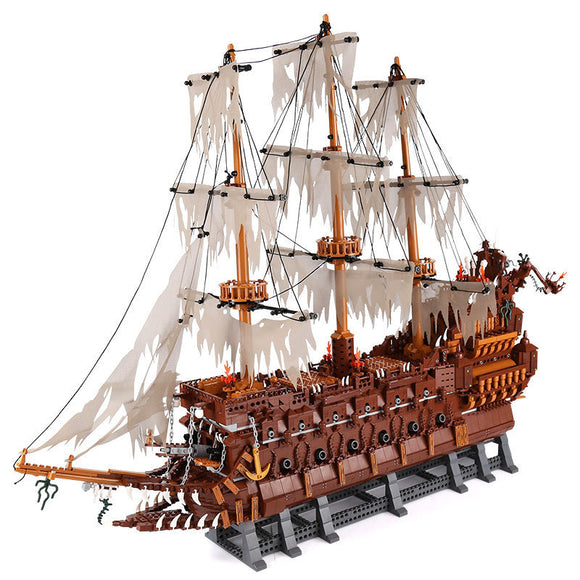 Haunted Ships, Assembled Model Building Blocks Toy
