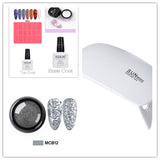 3D Relief Nail Art Silicone Printing Template