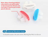 Anti Snoring CPAP Device, Air Purifying Clip