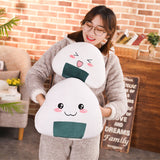 Cartoon Anime Rice Ball Plush Toy – Large Sleeping Pillow Ragdoll, Perfect Children’s Day Gift
