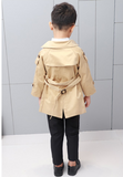 Boys' Windbreaker Casual Mid-Length Coat, Children's Clothing
