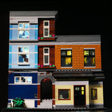 LED Group Lighting Accessories, Assembled Building Blocks Toy Model