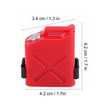 Traxxas Remote Control Climbing Car Simulation, Modification Toy Accessories, TRX-4 oil Drum Wrangler, CC01 SCX10 Fuel Tank