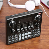 English Version V9 Mobile Phone Live Sound Card Set, K Song with Bluetooth Soundcard