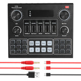 English Version V9 Mobile Phone Live Sound Card Set, K Song with Bluetooth Soundcard