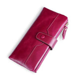 Wallet European and American Fashion Mobile Phone Bag Leather Handbags