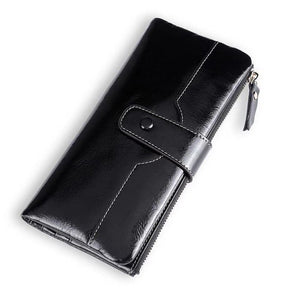 Wallet European and American Fashion Mobile Phone Bag Leather Handbags