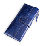 Wallet European and American Fashion Mobile Phone Bag Leather Handbags