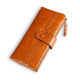 Wallet European and American Fashion Mobile Phone Bag Leather Handbags