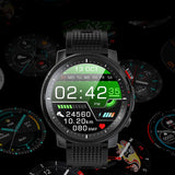 360-degree Resolution LED Outdoor Light IP68 Waterproof Dial Smart Watch