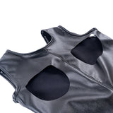 Sexy Open-file Strait-jacket, Flaunting Dress for Women