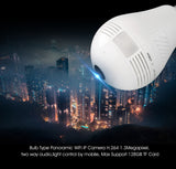 LC-SEE Bulb Camera CCTV Security IP Wireless VR 360 Camera