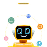 Electric Wireless Engineering Vehicle Robot Toy with Intelligent Puzzle Learning