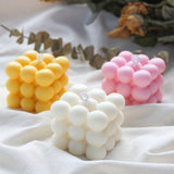 Six Cube Silicone Cake or Candle Mold