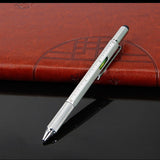 Cross-border Multifunctional Creative Screwdriver Tool, Caliper Level Gauge Scale Ballpoint Pen, Capacitive Touch (Pack of 2)