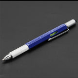 Cross-border Multifunctional Creative Screwdriver Tool, Caliper Level Gauge Scale Ballpoint Pen, Capacitive Touch (Pack of 2)