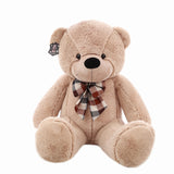 Bow Tie Teddy Bear Doll Plush Toy, Large Birthday Gift for Girlfriends, Kids, etc.