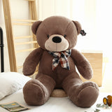 Bow Tie Teddy Bear Doll Plush Toy, Large Birthday Gift for Girlfriends, Kids, etc.