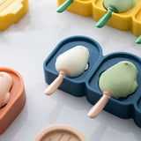 Silicone Bird Shape Ice Cream Mold, Popsicle Mould with Sticks, DIY Dessert Cake Decoration Tool