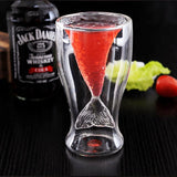 Creative Mermaid Double-wall Glass Cup for Wine, Whiskey, Brandy, Vodka & Cocktails