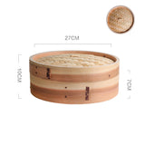 Premium Quality Bamboo Steamer, Kitchen Accessories