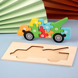 Children's Cartoon, Numbers, Animals Puzzle Set (Pack of 2)