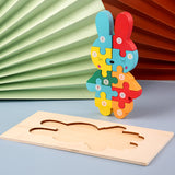 Children's Cartoon, Numbers, Animals Puzzle Set (Pack of 2)