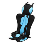 Portable Baby Care Toddler Car Seat with Comfy Mat and Harness, for 6 Months–12 Years