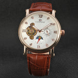 Diamond Mechanical Watch, Star Sun Hollow Machinery