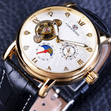 Diamond Mechanical Watch, Star Sun Hollow Machinery
